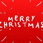 Videohive Christmas Typography Card 21012926