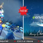 Videohive Christmas in Moon