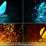 Videohive Cinematic Fire Shatter Logo 3777216