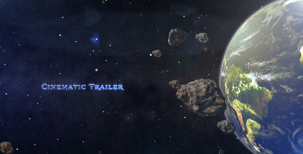 Videohive Cinematic Space Trailer