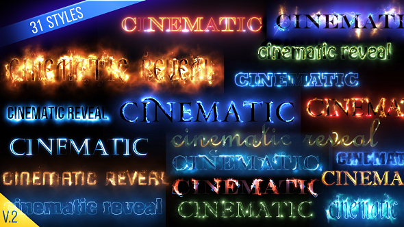 Videohive Cinematic Text Styles Pack 16993384