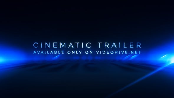 Videohive Cinematic Trailer Titles Media Opener 20704521