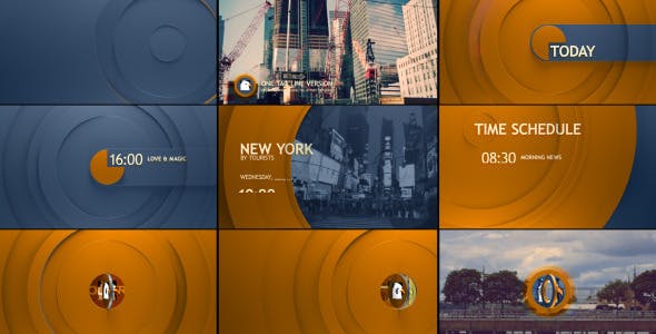Videohive Circle Broadcast Pack 10935959