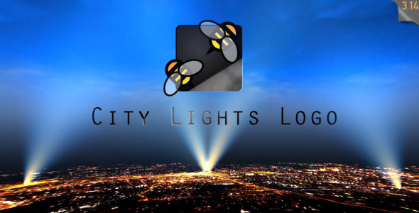 Videohive City Lights Logo 3767223