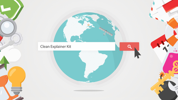 Videohive Clean Explainer Kit 7940255