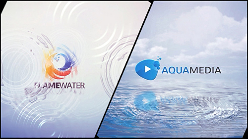 Videohive Clean Logo V03 Water Ripples