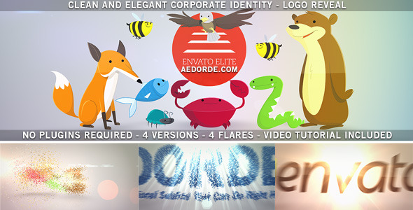 Videohive Clean and Elegant Corporate Identity - Logo Reveal 3538138