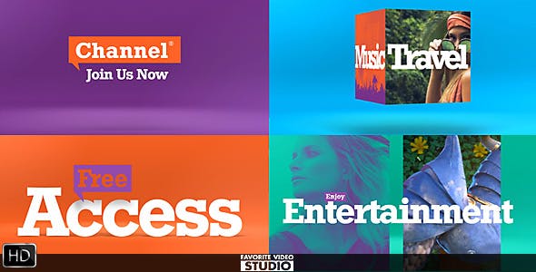 Videohive Colorful Broadcast Pack 19996210