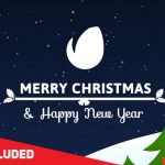 Videohive Colorful Christmas Card 13992219