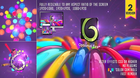 Videohive Colorful Logo Reveal 24195444