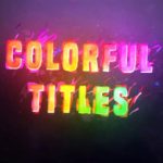 Videohive Colorful Titles 20198053