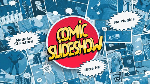 Videohive Comic Slideshow 21458557