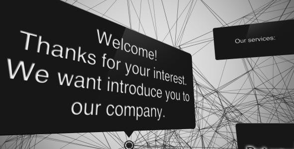 Videohive Connections - modern company presentation 307365