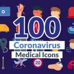 Videohive Corona Virus Icons 26721767