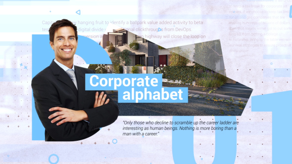 Videohive Corporate Alphabet Slideshow 20318932