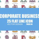 Videohive Corporate Business - Flat Animation Icons 23370352