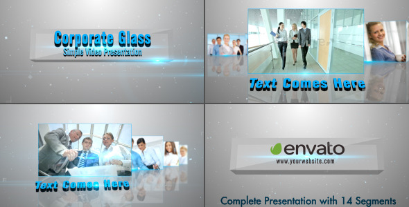 Videohive Corporate Glass Presentation 7035429