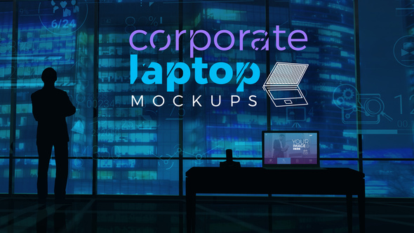 Videohive Corporate Laptop Mockups 21807560