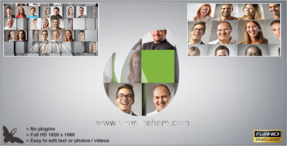 Videohive Corporate Mosaic Logo 7567805