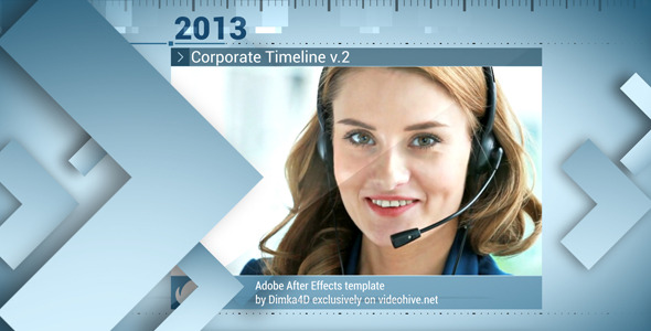 Videohive Corporate Timeline v2 5966330