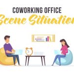 Videohive Coworking office - Scene Situation 28479190
