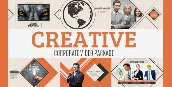 Videohive Creative Corporate Video Package 12124740