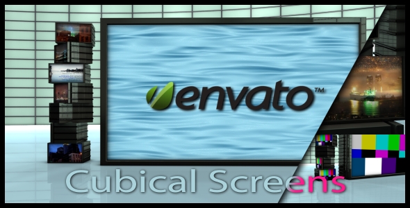 Videohive Cubcal Screens.143954