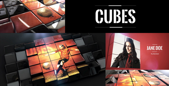Videohive Cubes 11420742