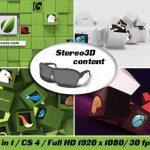 Videohive Cubes Stereo 3D 5004553