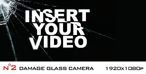 Videohive Damage Glass Camera - 2 elements