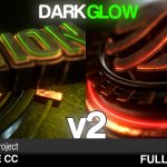 Videohive Dark Glow Logo Reveal v2 7048219