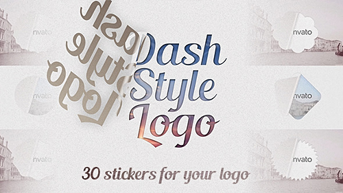 Videohive Dash Style Logo