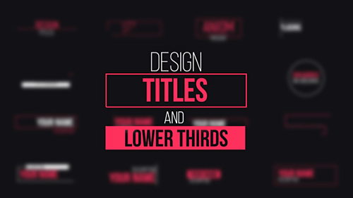 Videohive Design Titles and Lower Thirds 15813892