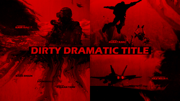 Videohive Dirty Dramatic Title 19200269
