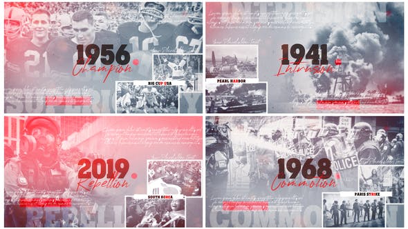 Videohive Documentary History Timeline 27037412