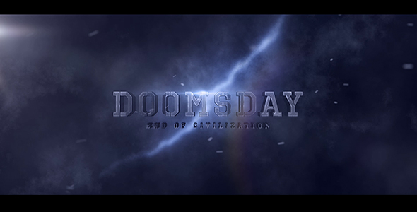 Videohive Doomsday Title design 20728676