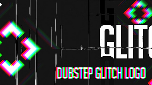 Videohive Dubstep Glitch Logo (11867266)