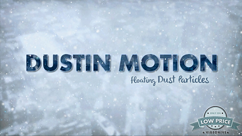 Videohive Dust in Motion - Organic Particles
