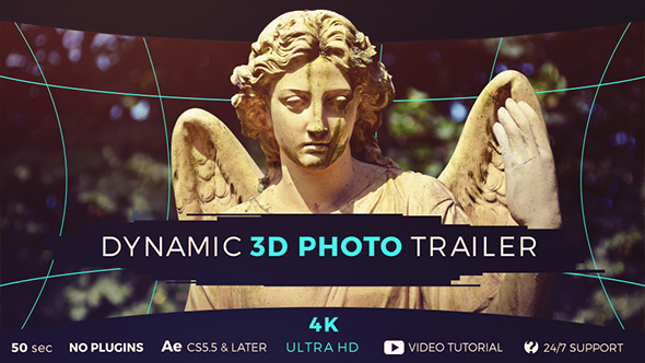 Videohive Dynamic 3D Photo Trailer 17798000