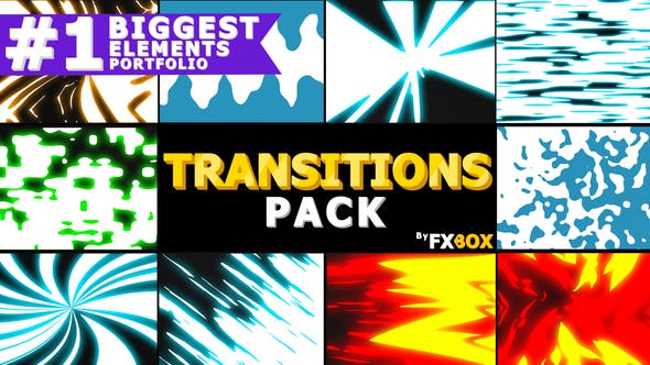 Videohive Dynamic Elemental Transitions 21243294