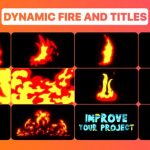 Videohive Dynamic Fire And Titles 26785522