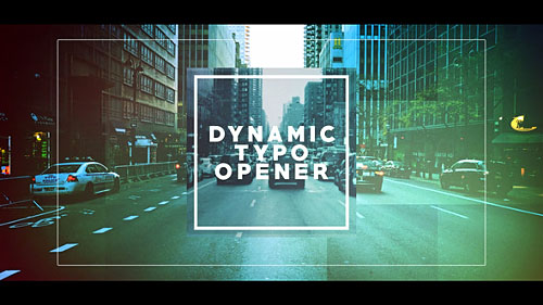 Videohive Dynamic Typo Opener 21698650