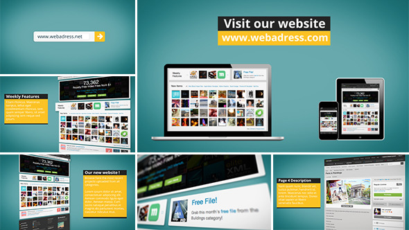 Videohive Dynamic Website Promotion 7405015