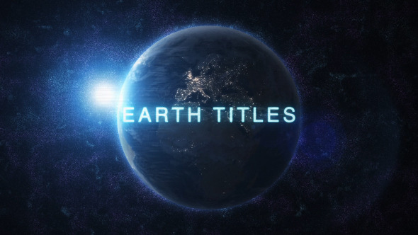 Videohive Earth Titles 11023179