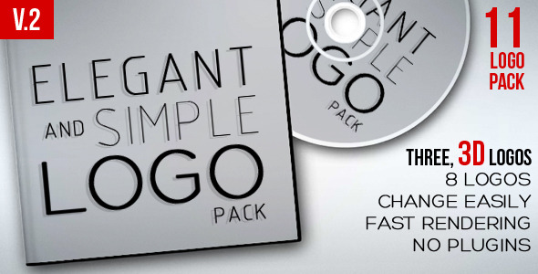 Videohive Elegant And Simple Logo Pack 6423670