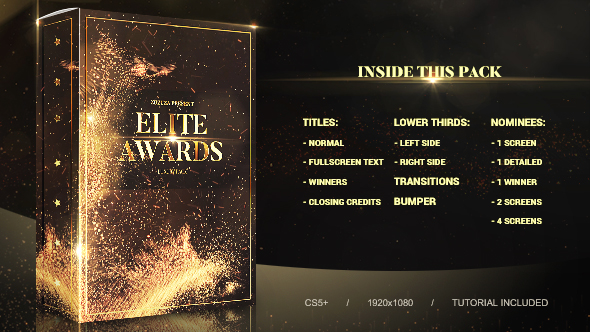 Videohive Elite Awards Pack 19501318