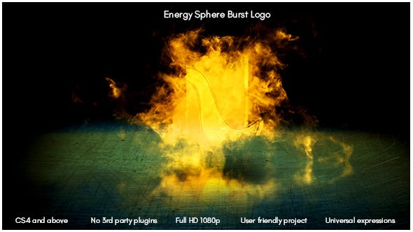 Videohive Energy Sphere Burst Logo 16350245
