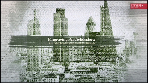 Videohive Engraving Art Slideshow 21039520