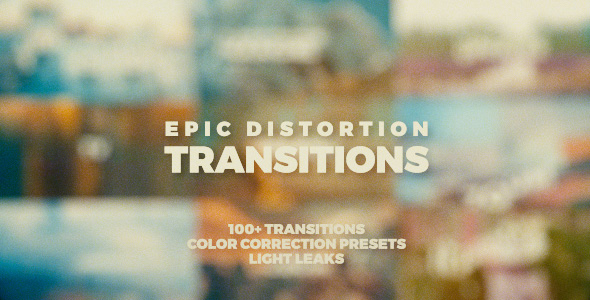 Videohive Epic Distortion Transitions 20553807