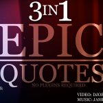 Videohive Epic Quotes 3IN1 154076